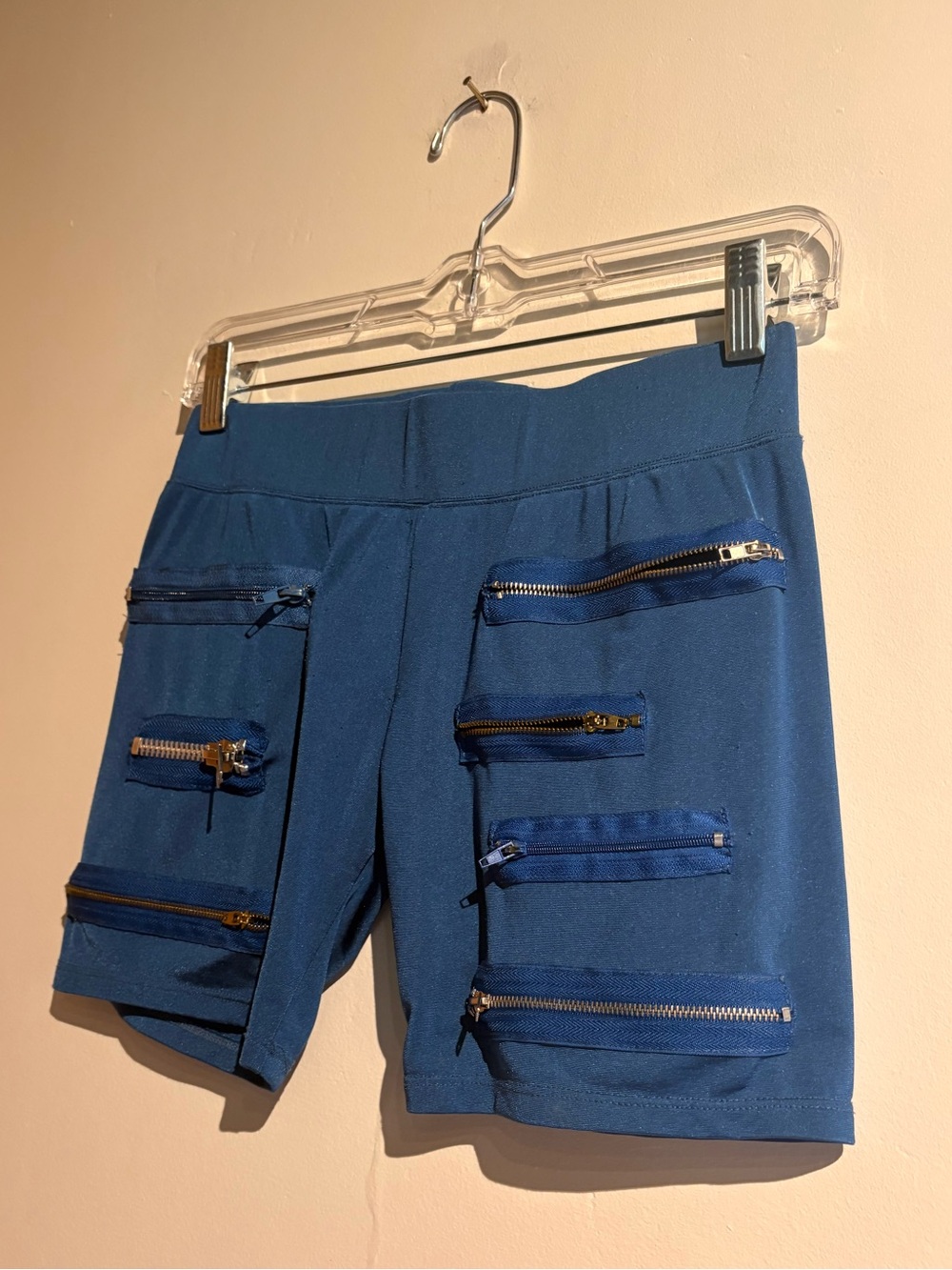 Punk style zipper pants